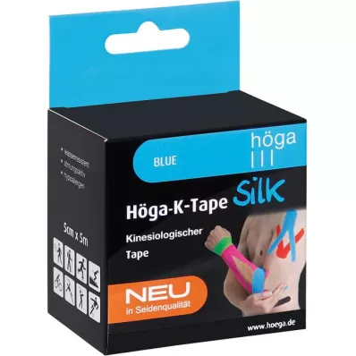 HÖGA-K-TAPE Μεταξωτή ταινία 5 cmx5 m l.fr.blue kinesiol.tape, 1 τεμ