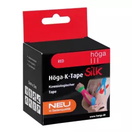 HÖGA-K-TAPE Μεταξωτή ταινία 5 cmx5 m l.fr.red kinesiol.tape, 1 τεμ