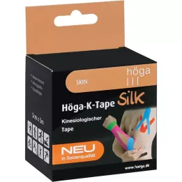 HÖGA-K-TAPE Silk 5 cmx5 m l.fr.skin kinesiol.tape, 1 τεμ