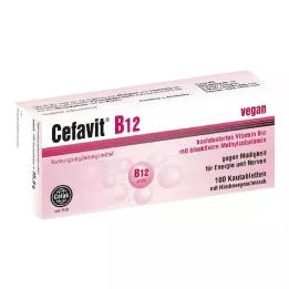 CEFAVIT B12 μασώμενα δισκία, 100 τεμάχια