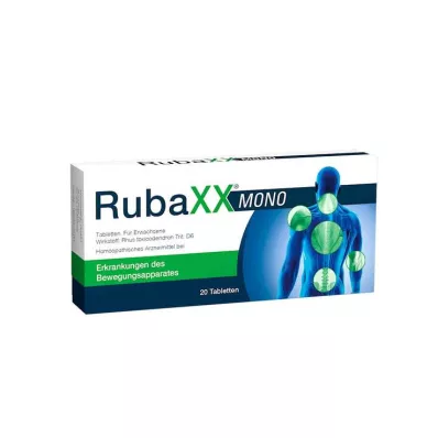 Ταμπλέτες Rubaxx Mono, 20 τεμ Ταμπλέτες Rubaxx Mono, 20 τεμ