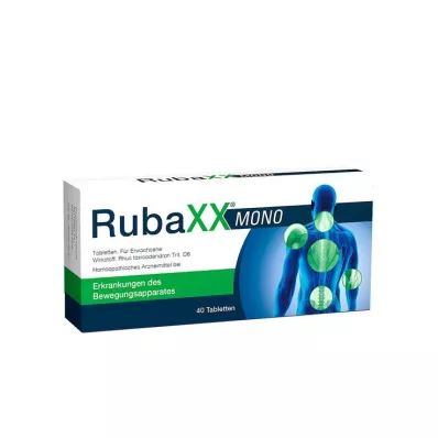Ταμπλέτες Rubaxx Mono, 40 τεμ
