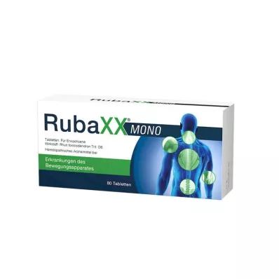 Δισκία Rubaxx Mono, 80 δισκία