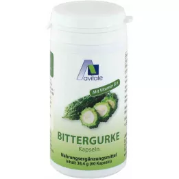 BITTERGURKE 500 mg κάψουλες με εκχύλισμα 10:1, 60 τεμάχια