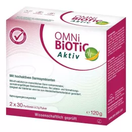 OMNI Ενεργή σκόνη BiOTiC, 2X60 g