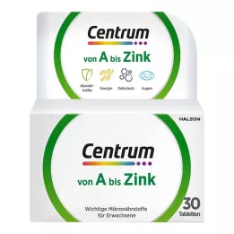 CENTRUM Δισκία Α-ψευδαργύρου, 30 κάψουλες