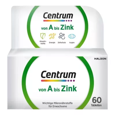 CENTRUM Δισκία Α-ψευδαργύρου, 60 κάψουλες CENTRUM Δισκία Α-ψευδαργύρου, 60 κάψουλες