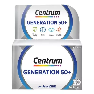 CENTRUM Generation 50+ δισκία, 30 κάψουλες