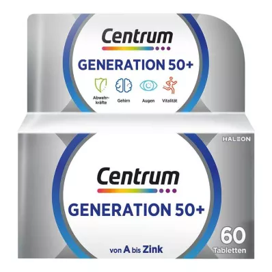 Centrum Generation 50 + tablet, 60 τεμ