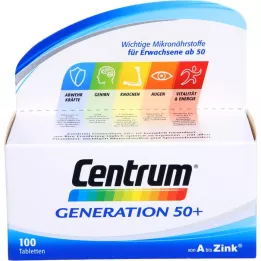 CENTRUM Generation 50+ δισκία, 100 κάψουλες