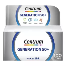 CENTRUM Generation 50+ δισκία, 100 κάψουλες