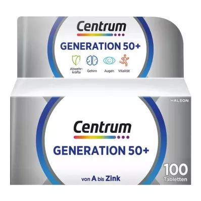 CENTRUM Generation 50+ δισκία, 100 κάψουλες