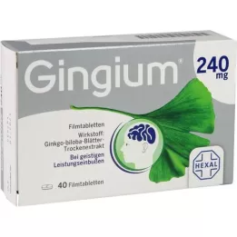 GINGIUM 240 mg επικαλυμμένα με λεπτό υμένιο δισκία, 40 τεμάχια