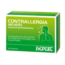 CONTRALLERGIA Hevert Hay Fever Tablets, 100 κάψουλες