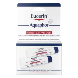 EUCERIN Aquaphor Protect &amp; Αλοιφή επιδιόρθωσης, 2X10 ml