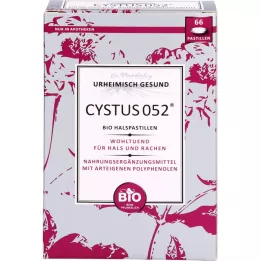 CYSTUS 052 Βιολογικές παστίλιες για το λαιμό, 66 τεμ