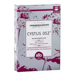 CYSTUS 052 Βιολογικές παστίλιες για το λαιμό, 66 τεμ
