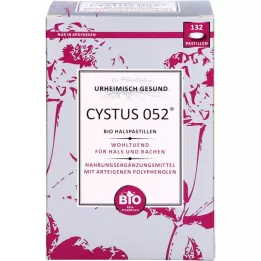CYSTUS 052 Βιολογικές παστίλιες για το λαιμό, 132 τεμάχια