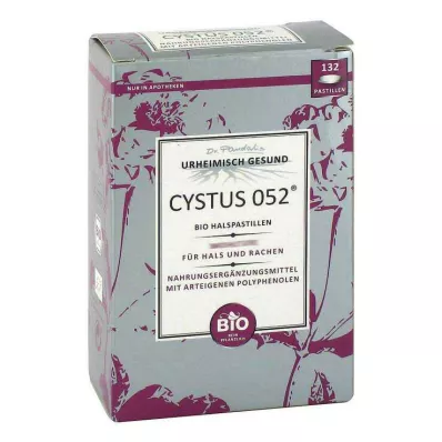 CYSTUS 052 Βιολογικές παστίλιες για το λαιμό, 132 τεμάχια