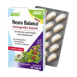 NEURO BALANCE Κάψουλες Ashwagandha Salus, 30 κάψουλες