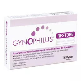 GYNOPHILUS αποκατάσταση κολπικών δισκίων, 2 τεμ