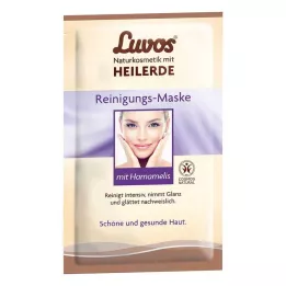 LUVOS Μάσκα καθαρισμού με θεραπευτική άργιλο, φυσικά καλλυντικά, 2X7.5 ml