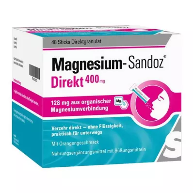 Magnesium Sandoz Direct 400 mg Sticks, 48 τμχ
