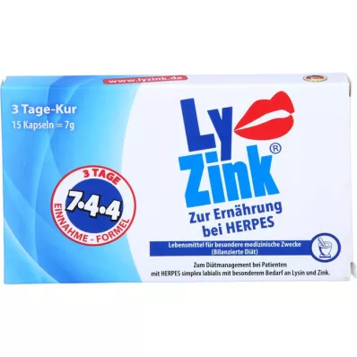 LY ZINK GEGEN HERPES Κάψουλες, 15 τεμάχια