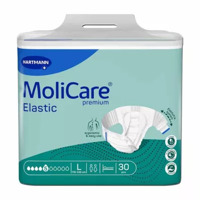 MoliCare® Premium Elastic Slip 5 σταγόνες μέγεθος L, 30 τεμ