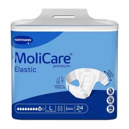 MOLICARE Premium Elastic Slip 9 σταγόνες μέγεθος L, 24 τεμάχια