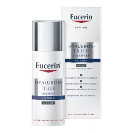EUCERIN Anti-Age Hyaluron-Filler UREA Κρέμα νυκτός, 50 ml