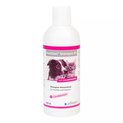 Hexocare Shampoo 4% για σκύλους και γάτες, 250 ml