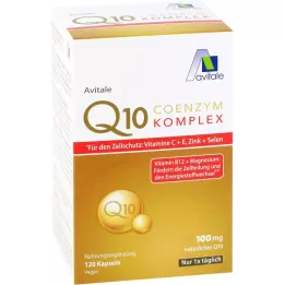 COENZYM Q10 100 mg κάψουλες+βιταμίνες+μέταλλα, 120 τεμάχια