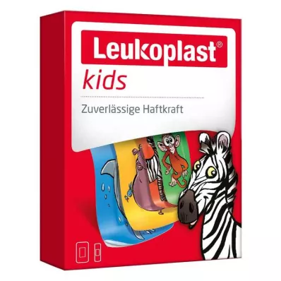 LEUKOPLAST λωρίδες παιδιών 19x56 mm 8 τεμάχια/38x63 mm 4 τεμάχια, 12 τεμάχια