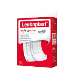 LEUKOPLAST μαλακό λευκό Str.19x72mm 12pcs/38x72mm 8pcs, 20pcs