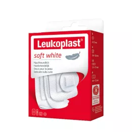 LEUKOPLAST μαλακό λευκό Str.19x72/D.25/38x72/38x38mm, 30 τεμ