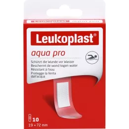 LEUKOPLAST aqua pro Strips 19x72 mm, 10 τεμ