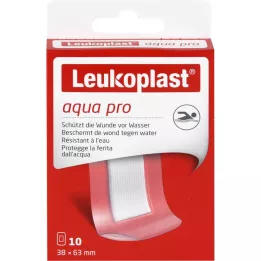 LEUKOPLAST λωρίδες aqua pro 38x63 mm, 10 τεμ