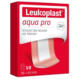 LEUKOPLAST λωρίδες aqua pro 38x63 mm, 10 τεμ