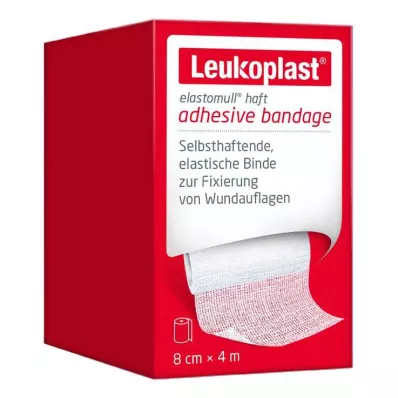 LEUKOPLAST Αυτοκόλλητη ταινία στερέωσης Elastomull.elast.8 cmx4 m, 1 τεμάχιο