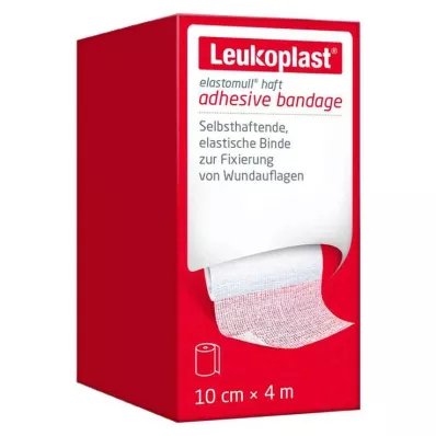 Leukoplast Elastomull αυτοκόλλητος επίδεσμος στερέωσης ελαστικός 10 cmx4 m, 1 τεμάχιο