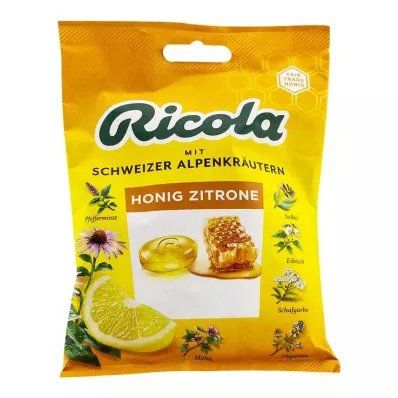 Ricola με σακούλα ζάχαρης Echinacea γλυκά με μέλι λεμόνι, 75 γρ