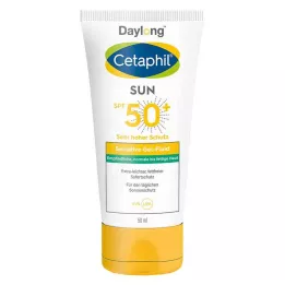 CETAPHIL Sun Daylong SPF 50+ sens.gel-fluid προσώπου, 50 ml