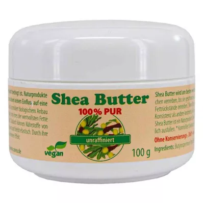 SHEABUTTER ανεπεξέργαστο 100% καθαρό, 100 g