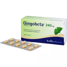 GINGOBETA 240 mg επικαλυμμένα με λεπτό υμένιο δισκία, 50 τεμάχια