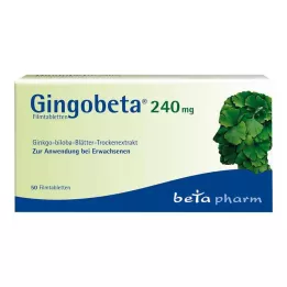 GINGOBETA 240 mg επικαλυμμένα με λεπτό υμένιο δισκία, 50 τεμάχια