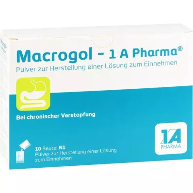 MACROGOL-1A Pharma Plv.z.Her.e.Lsg.z.Einnehmen, 10 St