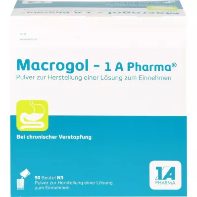 MACROGOL-1A Pharma Plv.z.Her.e.Lsg.z.nehmen, 50 τεμάχια