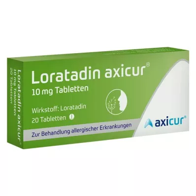 Loratadine axicur® δισκία 10 mg, 20 τεμ