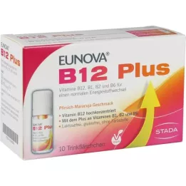 EUNOVA Φιαλίδιο B12 Plus, 10X8 ml
